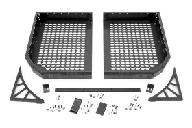 93050 Rough Country Rear Cargo Rack Without Led Lights For Ranger Xp 1000 -