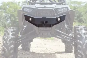 S3084-l S3 Power Sports Front Winch Bumper Polaris Rzr S 900/1000 - Black