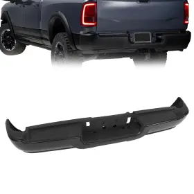 Fs2416500sr Silscvtt Step Rear Bumper Assembly Primered Black No Holes For Ram 2500 3500 2019-23 2024