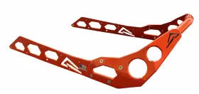 D-sdrb610-lrd Skinz Protective Gear Spg Rear Bumper - Lava Red