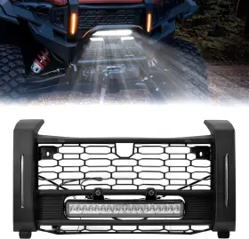Kti-030106-035 Slorimod Front Mesh Grille With Accent Light For Polaris Xpedition Xp/adv 2024 Grill