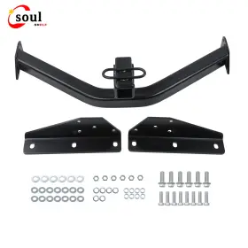 Ssf74178 Soulshelf New Fit For Mdx 2014-2020 Pilot 2016-2022 Rear Tralier Face Bar Th-1090 Black