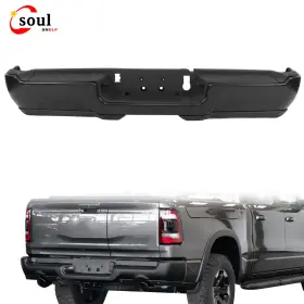 Ssf74970 Soulshelf New Rear Step Bumper Assembly Primered Steel For Ram 2500/3500 Pickup 2019-2024