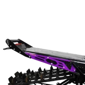 182-121-purple Straightline Performance Hide N Go Rear Bumper - Purple/black