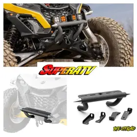 Fbg-ca-mavr-00 Superatv.com Heavy Duty Front Bumper Can-am Maverick R / Max 2024