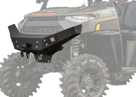 Superatv Fbg-p-ran1k-00#pk 2019-2024 Polaris Ranger 1000 Winch Bumper Fbg-p-ran1k-00 Fbg-p-ran1k-0