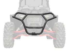 Superatv Fbg-p-rzr1k-006-00 Front Brush Guard Bumper For Polaris Rzr Xp 1000 2014 - Black