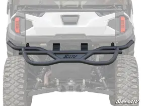 Superatv Rbg-p-gen1k-001-00 Rear Bumper For Polaris General Xp 1000 / - Wrinkle Black