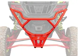Rbg-p-pror-03 Superatv Red Rear Bumper For Polaris Pro R/ R4 2022