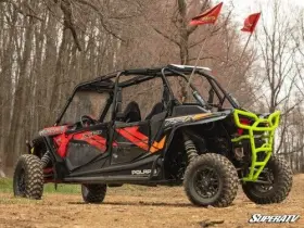 Rbg-p-rzr1k-003-20 Superatv Polaris Rzr Xp 1000 Rear Bumper Lime Squeeze
