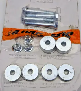 Superatv Rbg-p-rzr1k-hk-001 Rear Bumper Hardware Kit Polaris Rzr Xp 1000