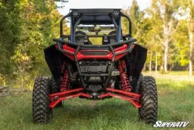 Rbg-p-rzrxpts-00 Superatv Rbgprzrxpts00 - Front Bumper Steel Black Wrinkle