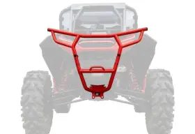 Rbg-p-rzrxpts-03 Superatv Heavy Duty Red Rear Bumper For Polaris Rzr Xp Turbo S / 4