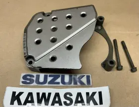 14091-s080 Suzuki 03-08 Ltz400 Engine Sprocket Cover Chain Guard Case Saver Dvx Kfx Ltz 400