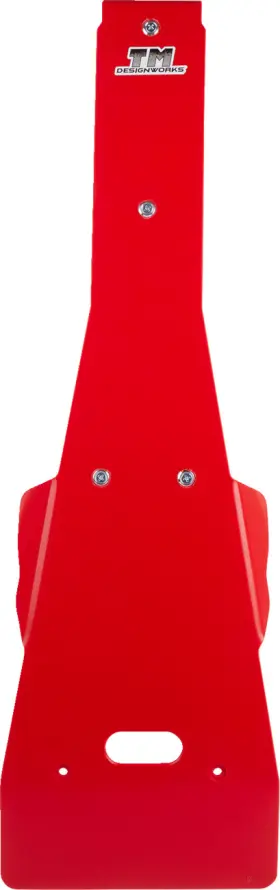 T.m. Designworks Hofp-e451-rd T.m. Skid Plate - Red For Honda