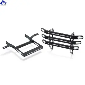 Zh-atv-000002-bla-racing Tarazon Front Rear Bumpers For Yamaha Banshee 350 Yfz350 1987-2006 Aluminum Anodized Atv
