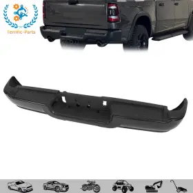 Tfp341530tp Terrific-parts For Ram 2500/3500 Pickup 2019-2024 New Primered Steel Rear Step Bumper Assembly