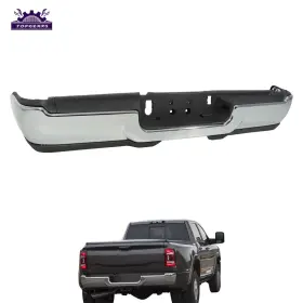 Tpg374670 Topgears56 New Chrome Steel For Ram 2500/3500 2019-2024 Pickup Rear Step Bumper Assembly