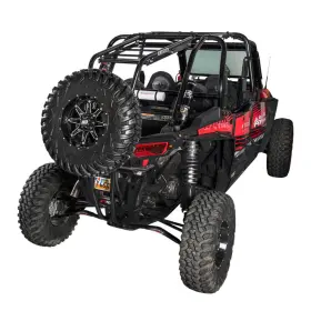 1349140008 Tusk Rear Bumper Cargo Rack Tire Carrier For Polaris Rzr Xp 1000 4 2014-16