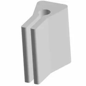 5415778 Victory Bumper Edge Trim Genuine Oem Part Qty 1