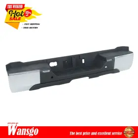 Wg4737712 Wansgo W/ Parking Sensors For Toyota Tundra 2022-2024 With Back-up Lamp Rear Step Bumper