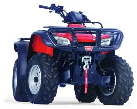 71175 Warn Front Bumper New For Honda 500 Foreman 05-11 And Rubicon 05-13