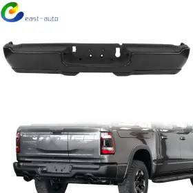 Ea2223180su Wflnhb For Ram 2500 3500 19-2024 Complete Rear Step Bumper Primered Black Without Fog Light