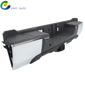 Ea2223916su Wflnhb Chrome Step Bumper Assembly Tow Hitch And Park Sensor Hole For Toyota Tundra 22-24