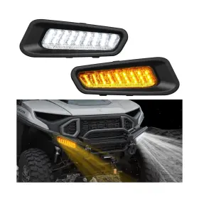 1.qt.0086-1 Xutvotor Led Front Bumper For Polaris Ranger 1500 Xd Auxiliary Light Accent Lig