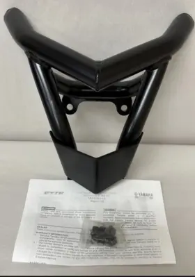Yamaha 1as-f84l0-v1 06-25 Raptor 700 700r Front Grab Bar Black Aluminum