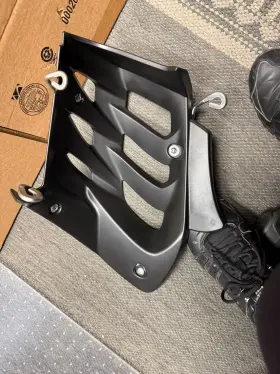 1pe-f1621 Yamaha New Take Off Raptor 700 Lh Foot Guard Pn