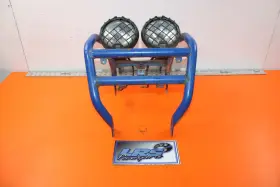 4kb-2845n-c1-00 Yamaha 1996-2000 Wolverine 350 4x4 Front Blue Bumper Guard Rack