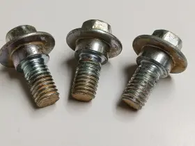 90109-08100-00 Yamaha Set Of 3 Genuine Oem Front Bumper Bolts Raptor 700 350
