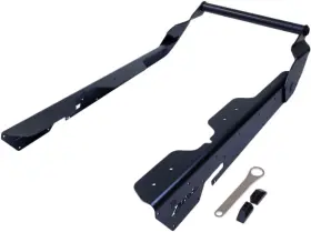 Zbroz K40-0724551-01 Rear Bumper Black Ac Catalyst 154 Inch
