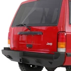 For Jeep Cherokee 84-01 Bumper Xrc Full Width Black Powder Coated Rear Hd New. Price: $749.99.