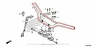 New Oem Honda Handlebar Bars Steering. Price: $129.95.