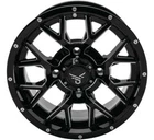 Quadboss 608577 14X7 4/137 Milled Barbwire Wheel New. Price: $258.96.