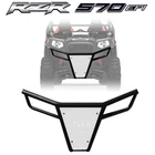Rzr Front Bumper Skid Plate Led Tabs Black Frame Polaris 570 800 XP900 White New. Price: $179.99.