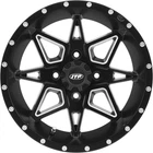 Tornado Wheel - Front/rear 14X7 4/110 5+2 Matte Black/machined 1421950727B New. Price: $220.42.