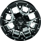 Quadboss Barbwire 15X7 5+2 Aluminum Wheel - Machined Finish For Powersports New. Price: $246.99.