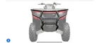 Arctic Cat Alterra Front Brush Guard Full Size 2436 503 New. Price: $150.00.