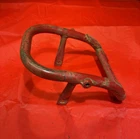 1987 Honda Fourtrax TRX250X Front Bumper Carrier Passion Red 81150-HC0-000ZA Used. Price: $49.95.