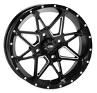 Itp Tornado Wheel - 14X7 5+2 Offset 4/110 Matte Black Atv/utv 1421950727B New. Price: $188.58.