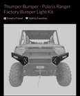 Thumper Fab Factory Front Bumper Light Kit TF010001 New. Price: $375.00.