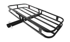 Hitch Cargo Carrier 70107 - 53"X19.5", 500 Lbs, W/rails, Fits 2" Receiver, Black New. Price: $68.60.