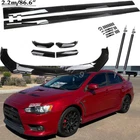 Front Bumper Spoiler Body Kit+side Skirt+strut Rods For Mitsubishi Outlander New. Price: $208.99.