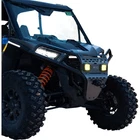 Ravek Front Bumper/skid Plate With Amber Lights Black Rzr Xp 1000 64-317BKLA New. Price: $1199.95.