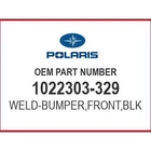 Polaris Front Bumper, Black 1022303-329 Oem New. Price: $219.99.