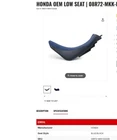 New Honda Oem 08R72-MKK-D20ZB CRF1000 Africa Twin Low Seat Blue/black. Price: $150.00.