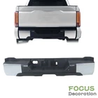 Rear W/ Parking Sensors Back-up Lamp Step Bumper For Toyota Tundra 2022-2024 New. Price: $438.60.